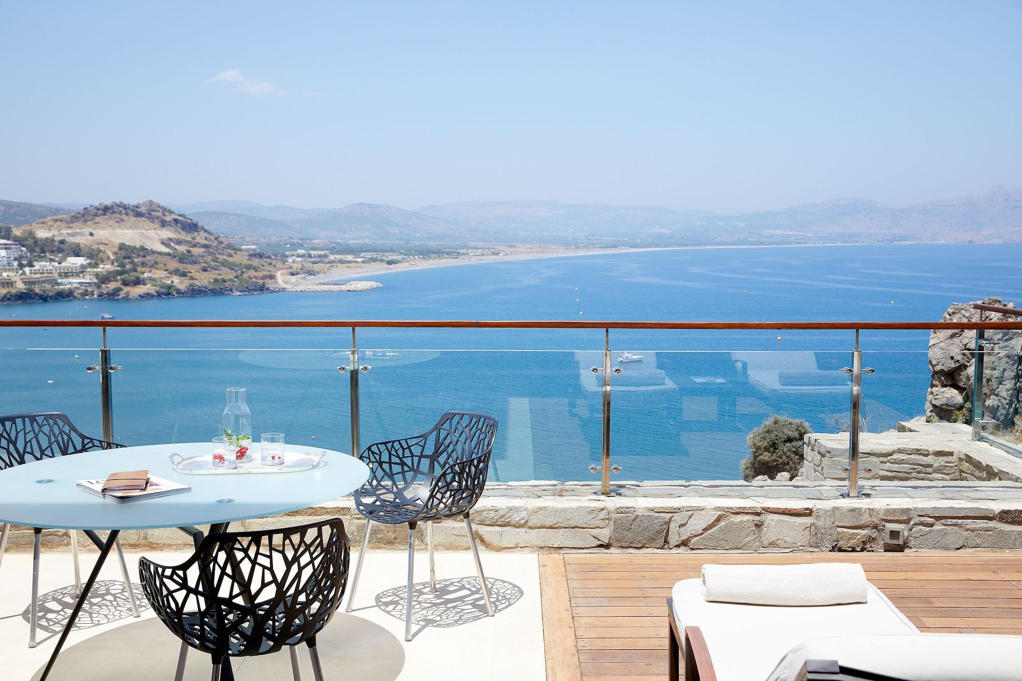 Lindos Blu Luxury Hotel-Adults Only エクステリア 写真