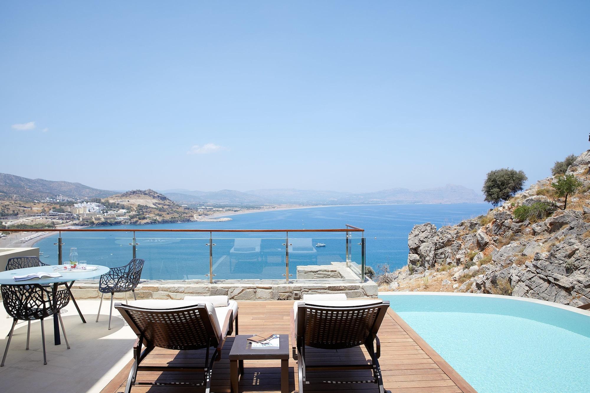 Lindos Blu Luxury Hotel-Adults Only エクステリア 写真
