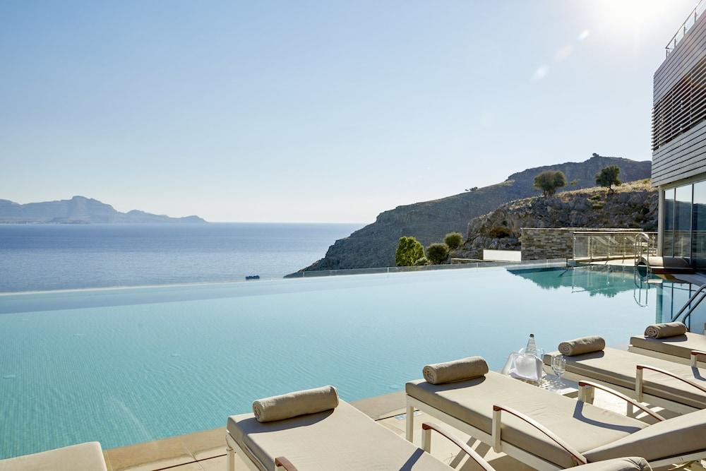 Lindos Blu Luxury Hotel-Adults Only エクステリア 写真